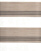 White Oak Zebra Roller Blind