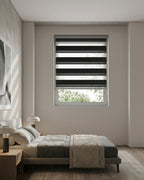 Onyx Zebra Roller Blind
