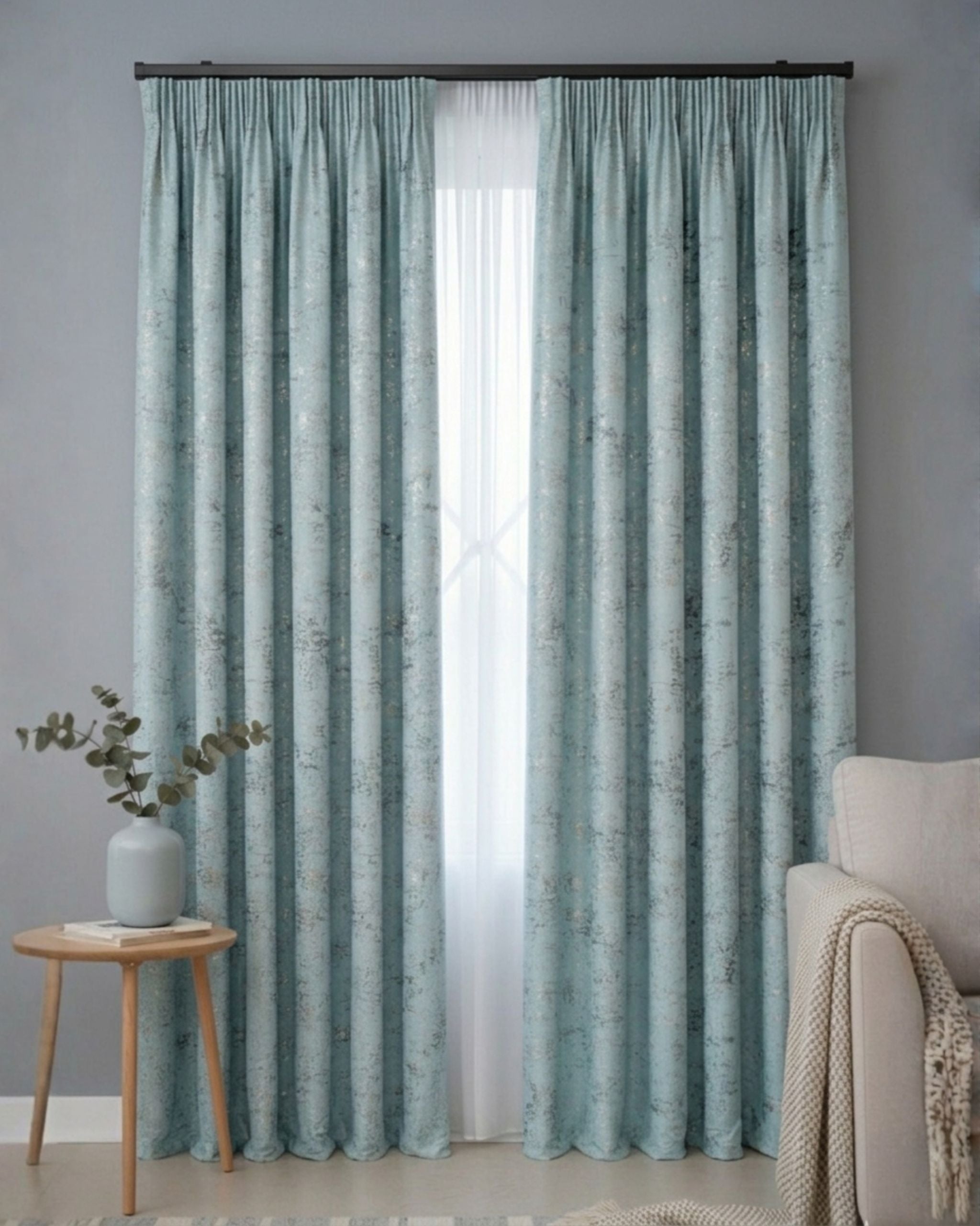 Azure Statement Curtain