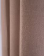 Blush Textured Neutral Curtain