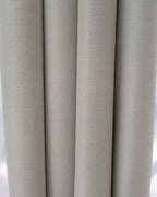 Cream Textured Neutral Curtain
