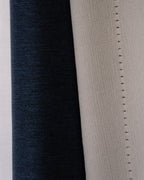 Cream Textured Neutral Curtain