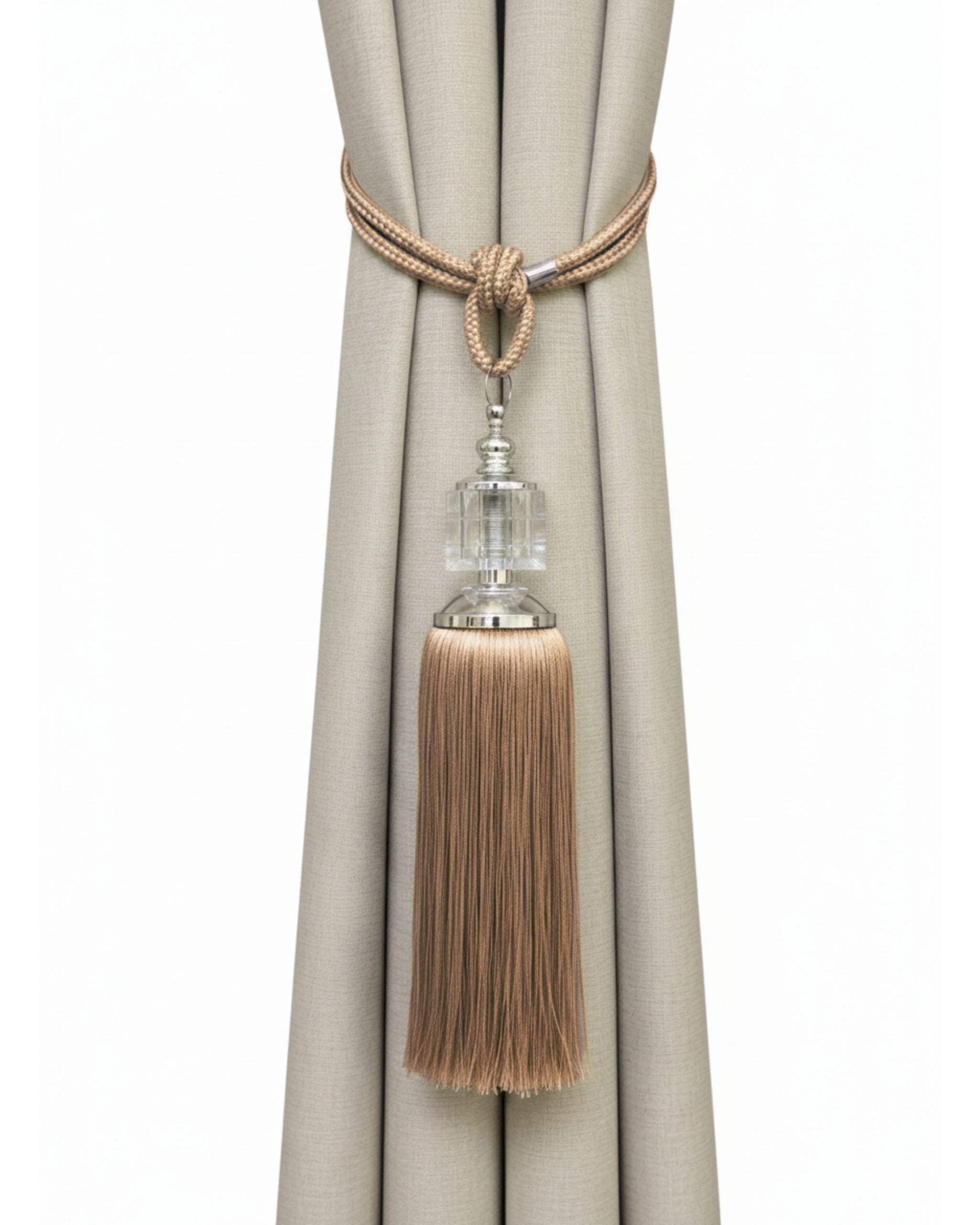 Crystal Curtain Tieback