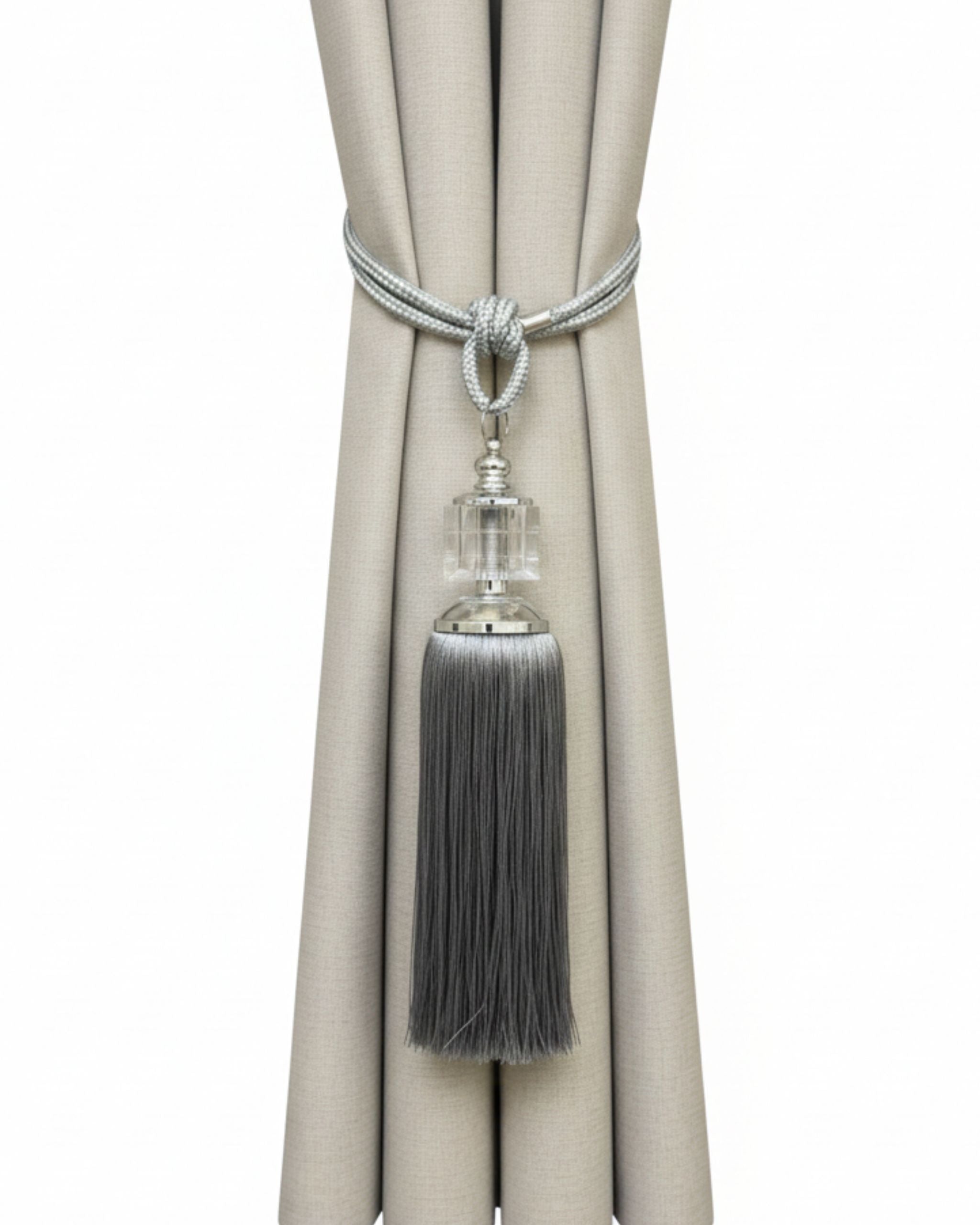 Crystal Curtain Tieback