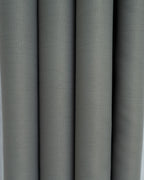 Elephant Grey Textured Neutral Curtain