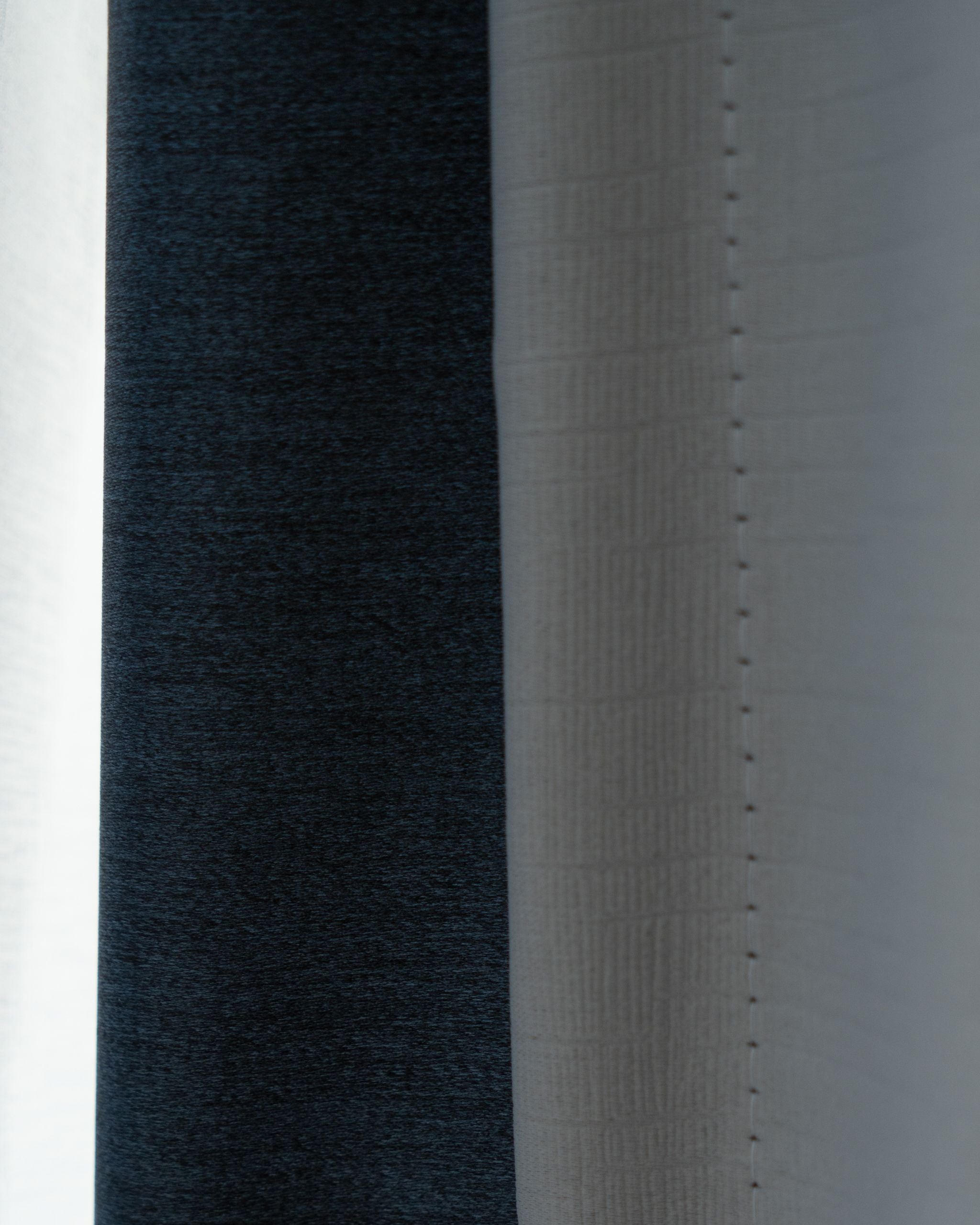 Elephant Grey Textured Neutral Curtain