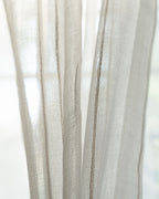 Gold Line Sheer Curtain