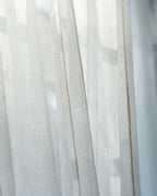 Gold Line Sheer Curtain