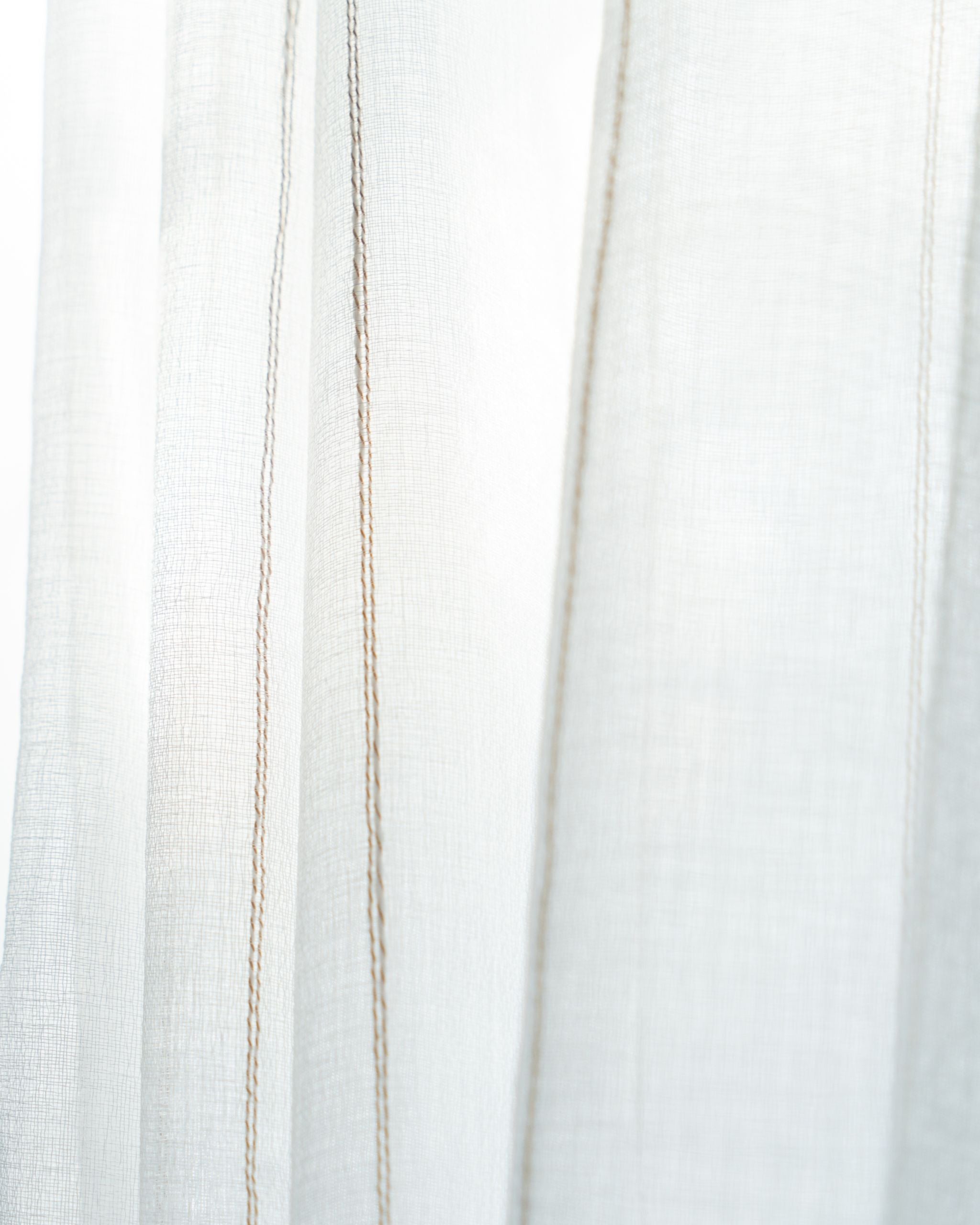 Gold Line Sheer Curtain
