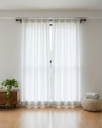 Gold Line Sheer Curtain