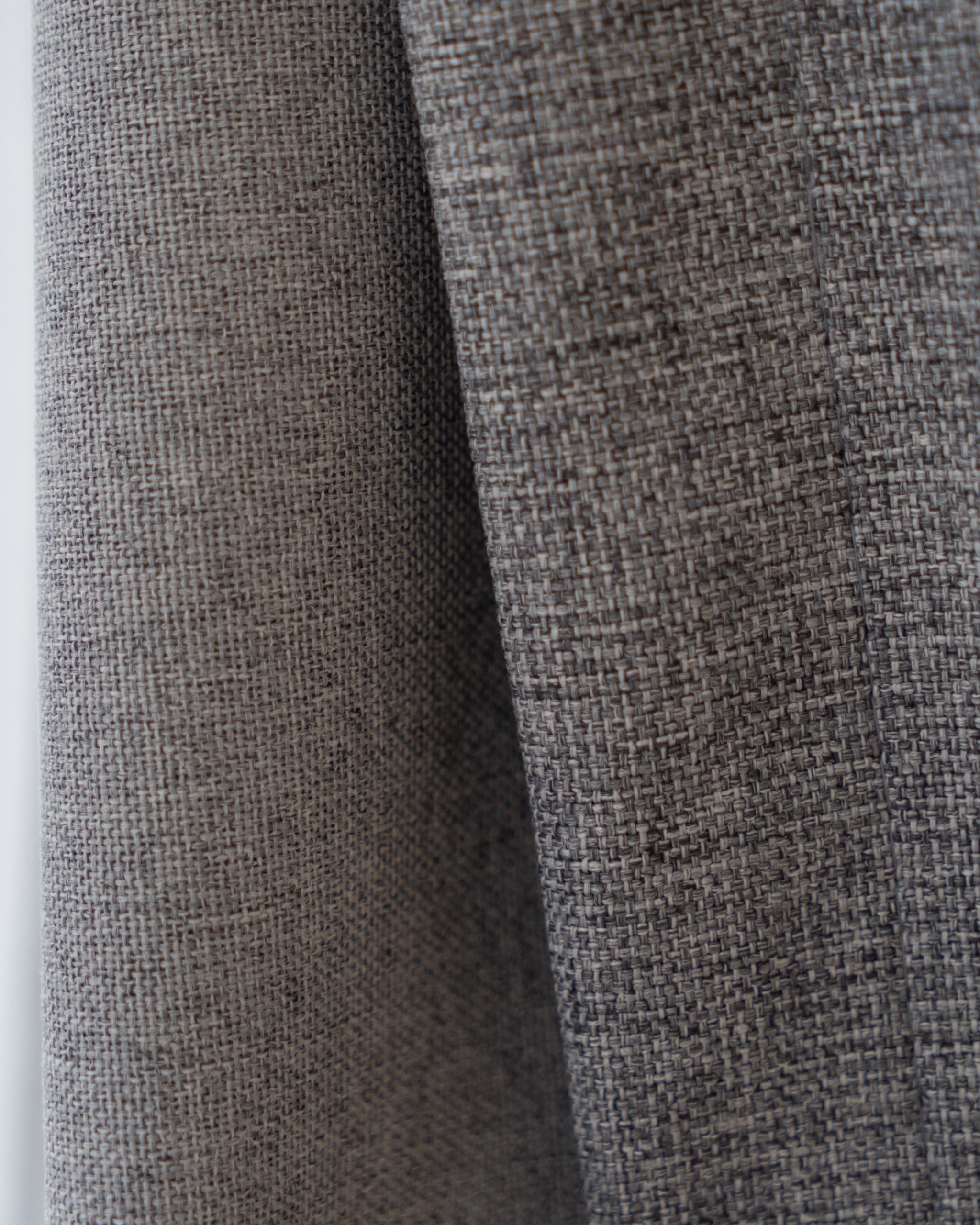 Slate Grey Linen Curtain
