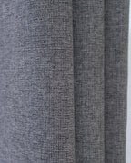 Slate Grey Linen Curtain