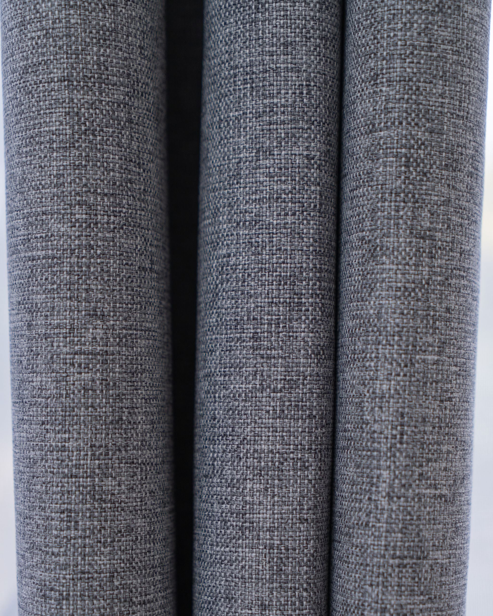 Slate Grey Linen Curtain