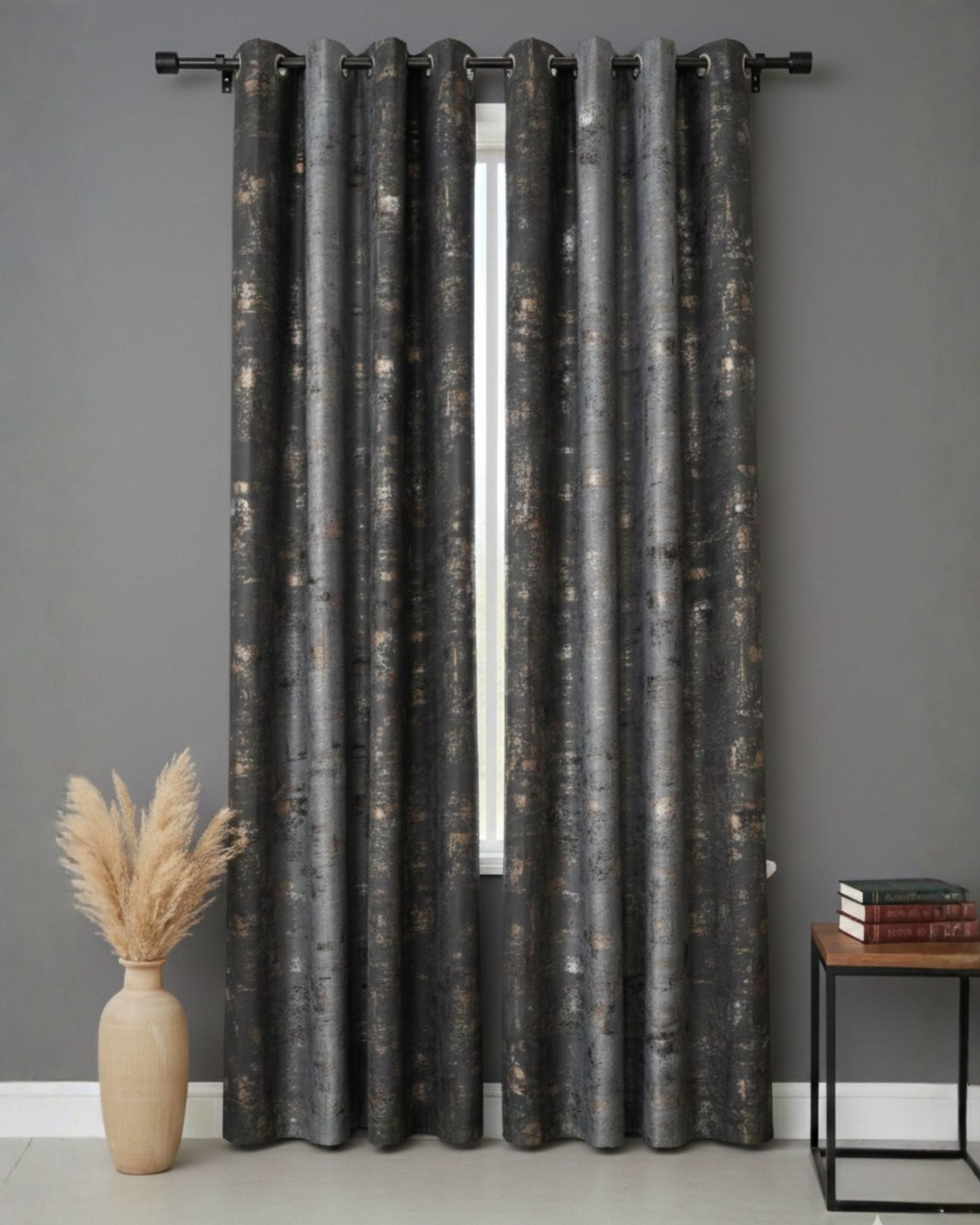 Graphite Statement Curtain