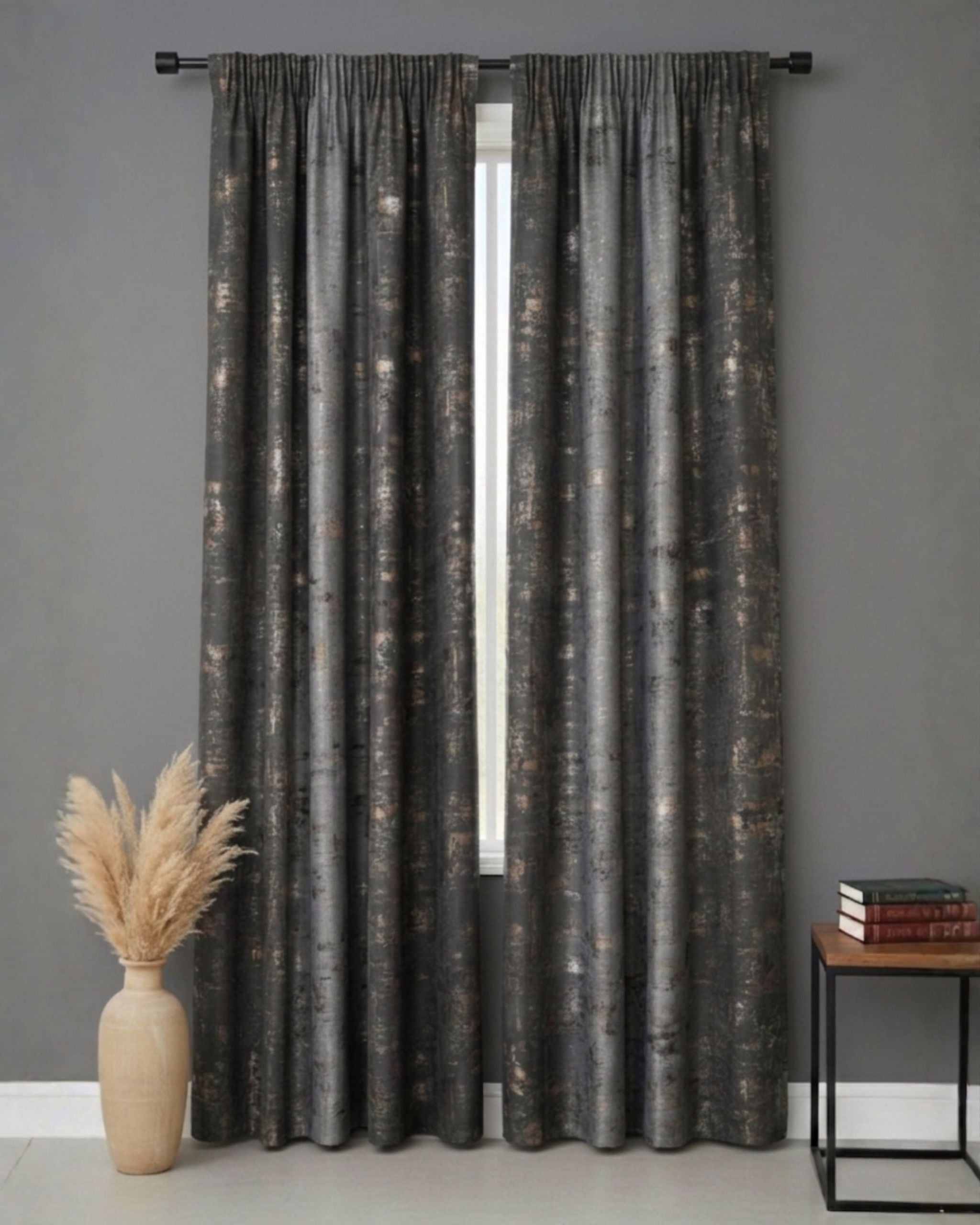 Graphite Statement Curtain