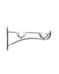 Premium Heavy-Duty Double Curtain Rod Bracket