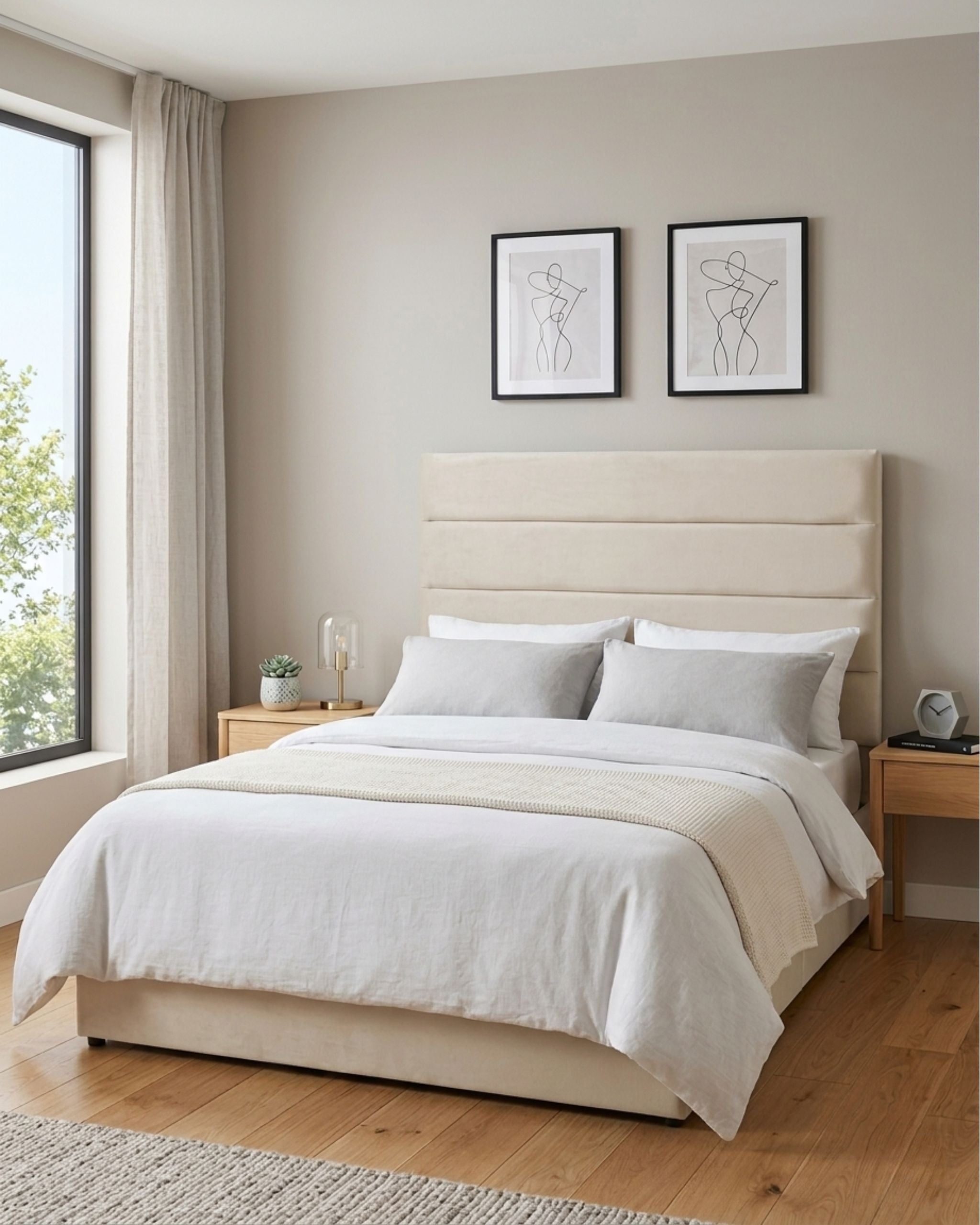 Horizon Headboard - Leg Mount