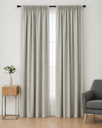 Ivory Linen Curtain