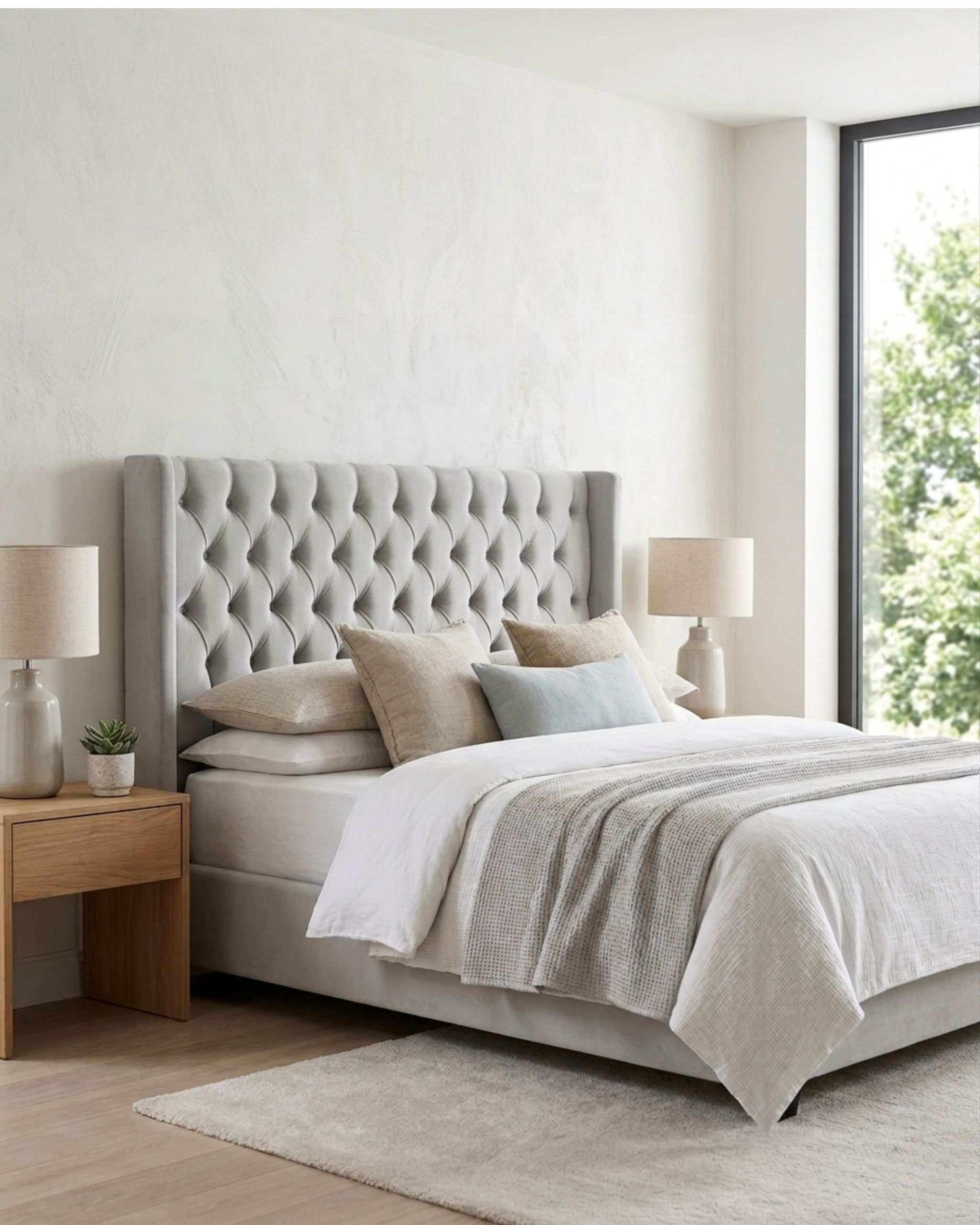 Kensington Headboard - Wingback