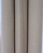 Light Brown Textured Neutral Curtain