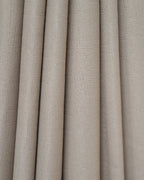 Light Brown Textured Neutral Curtain