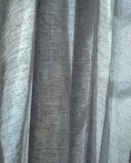 Mist Grey Loom Sheer Curtain