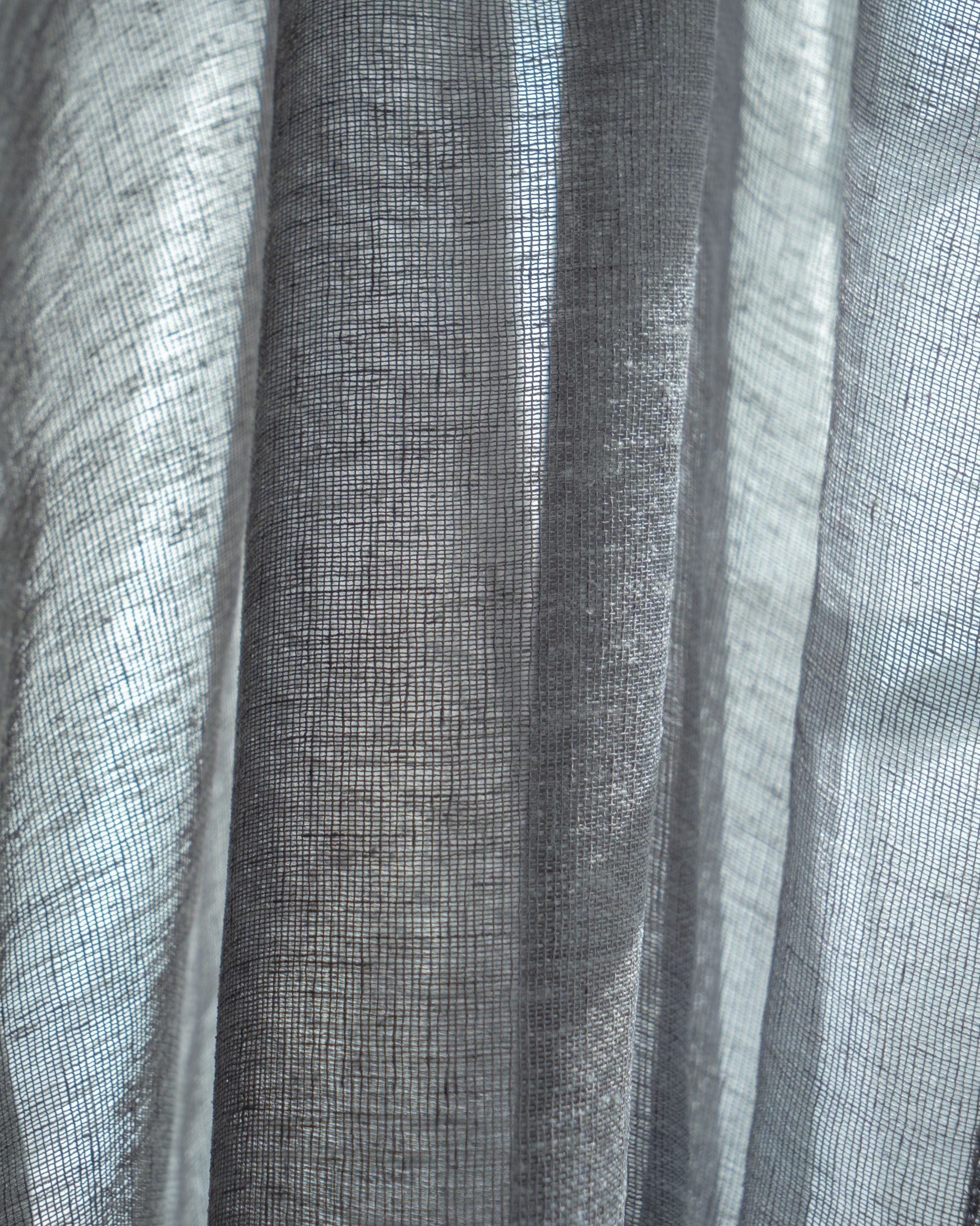 Mist Grey Sheer Curtain