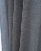 Mist Grey Loom Sheer Curtain