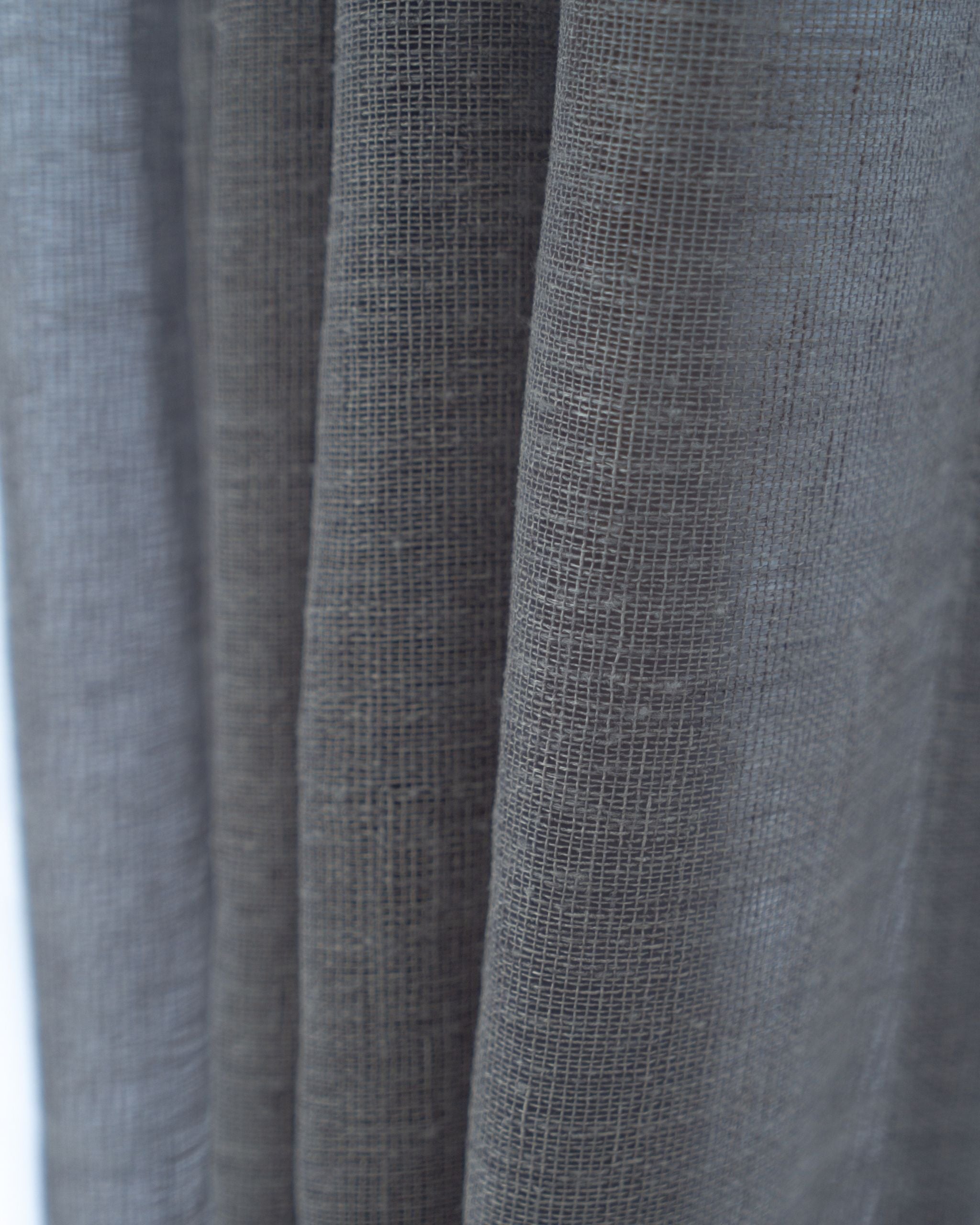 Mist Grey Sheer Curtain