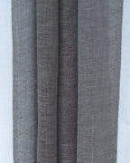 Mist Grey Loom Sheer Curtain