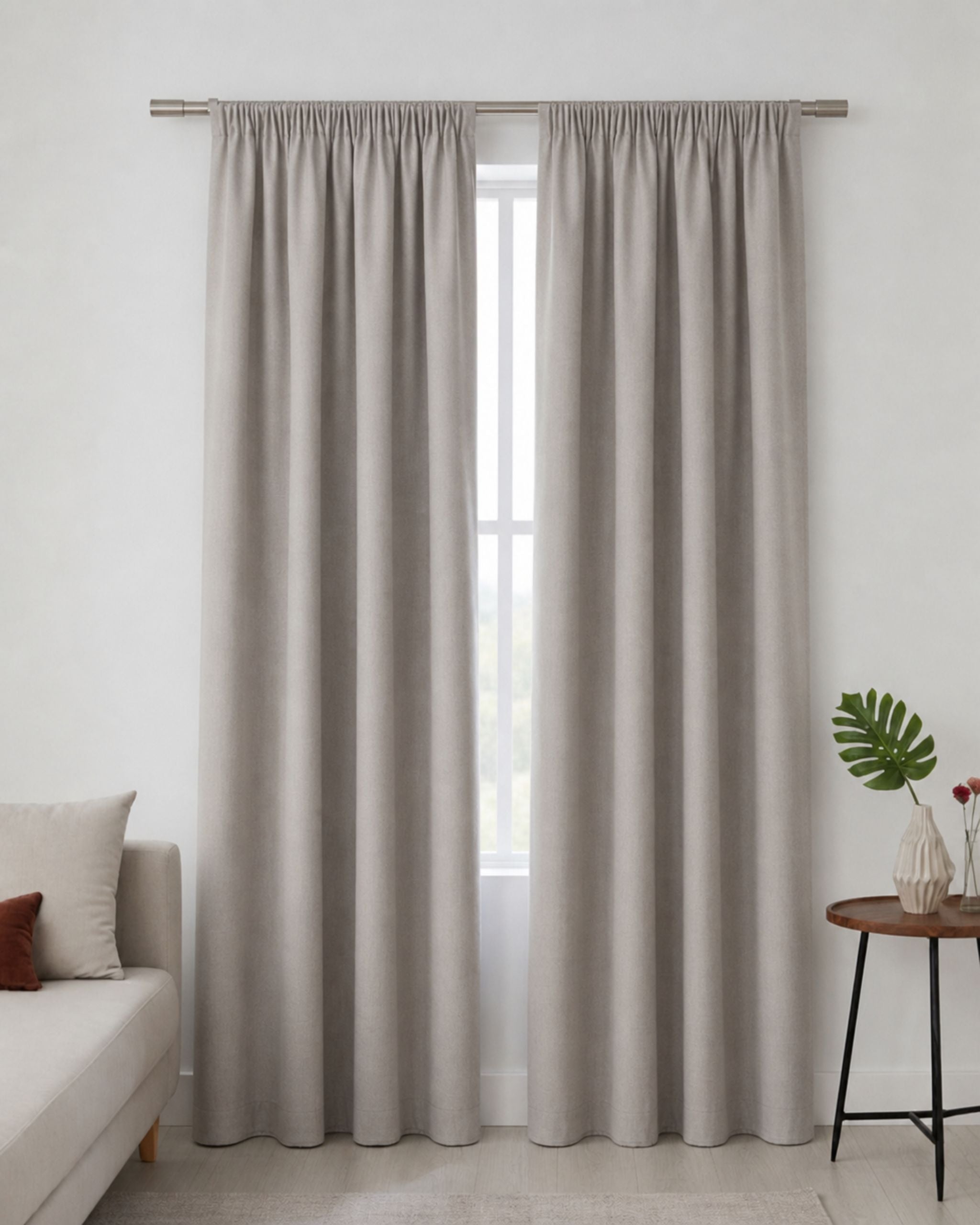 Mist Velvet Curtain
