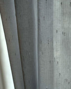 Mist Grey Fleck Sheer Curtain