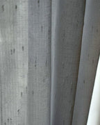 Mist Grey Fleck Sheer Curtain