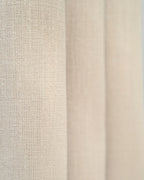 Mistline Beige Signature Weave Curtain