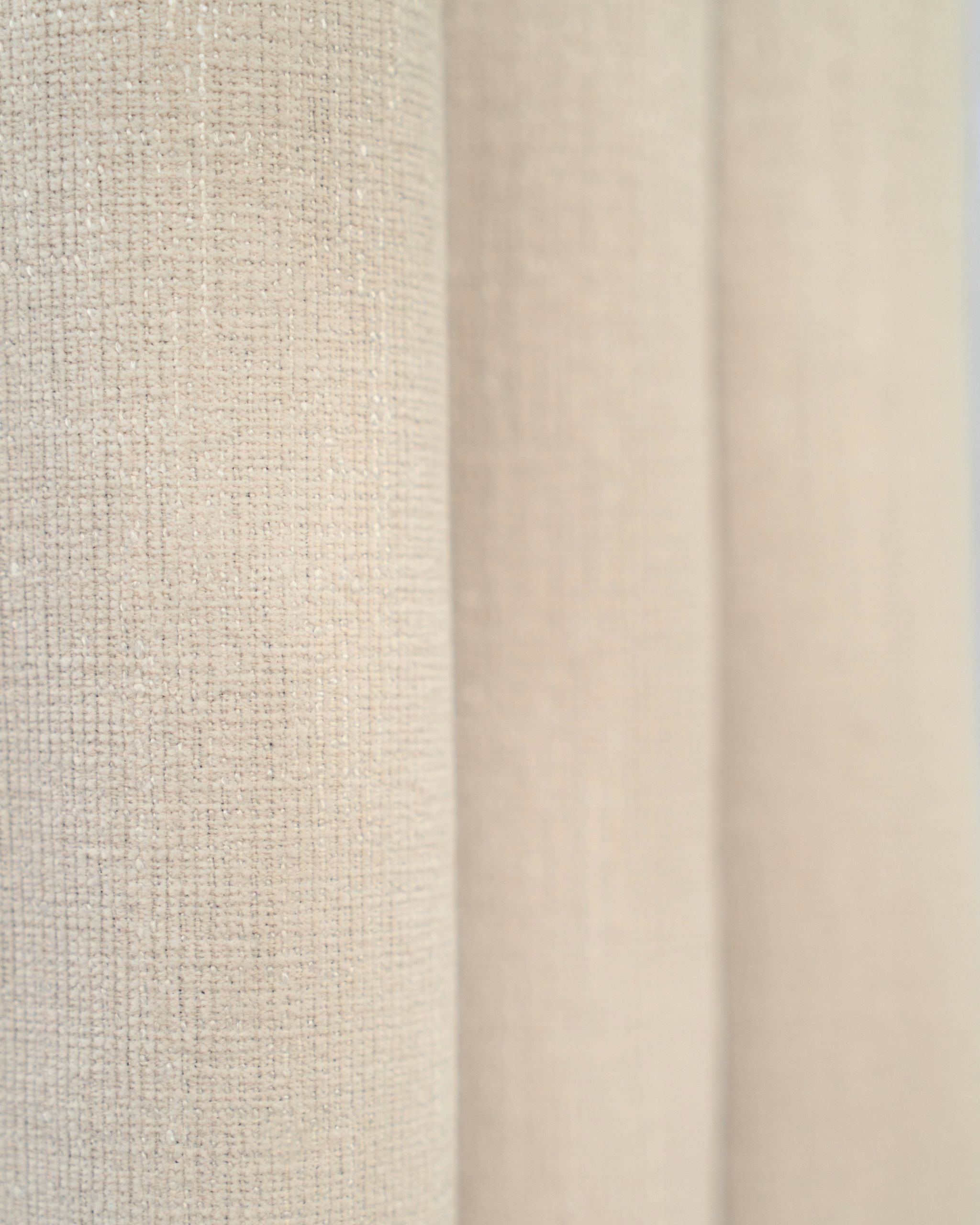 Mistline Beige Signature Weave Curtain