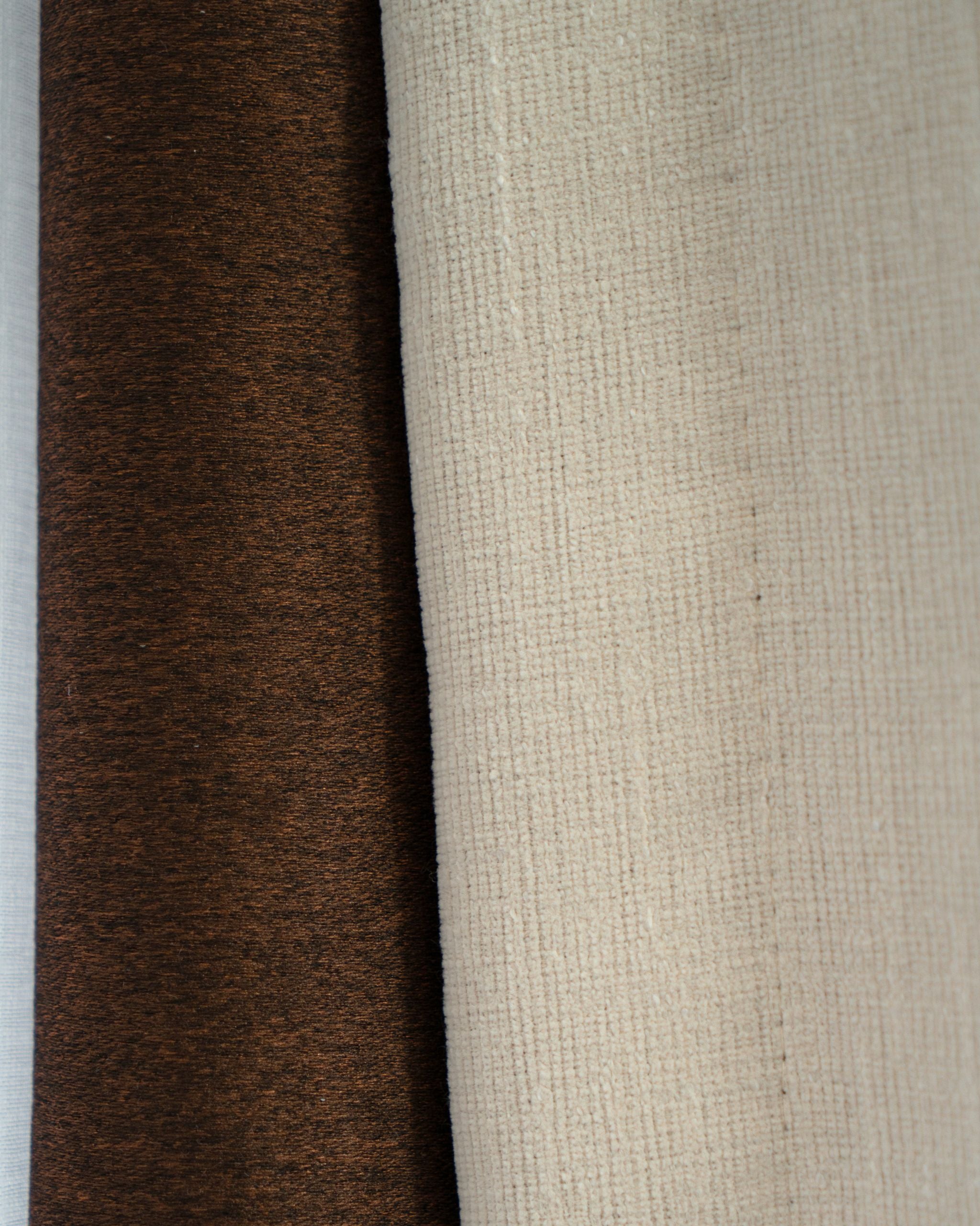 Mistline Beige Signature Weave Curtain