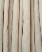 Mistline Beige Signature Weave Curtain