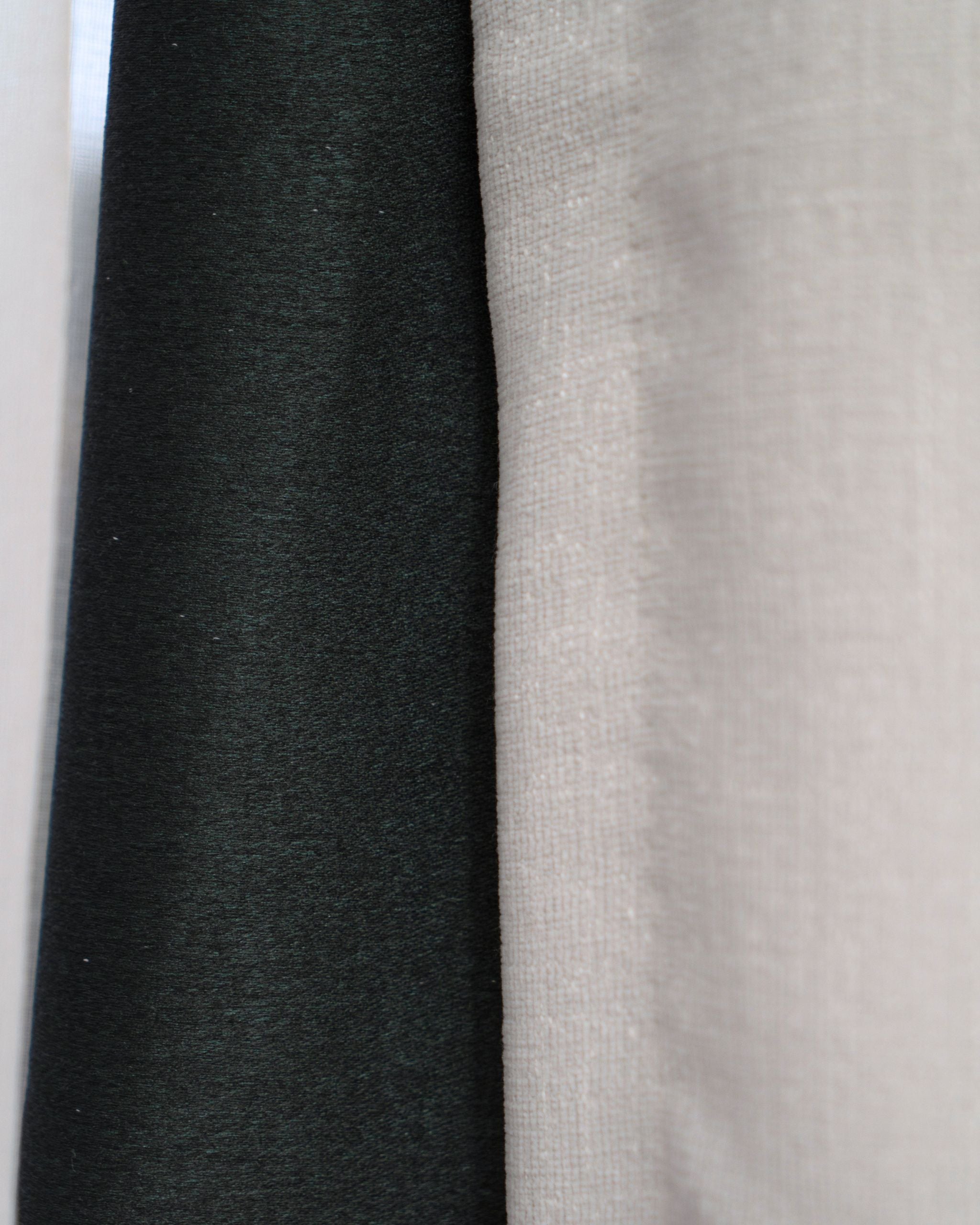 Mistline Light Grey Signature Weave Curtain