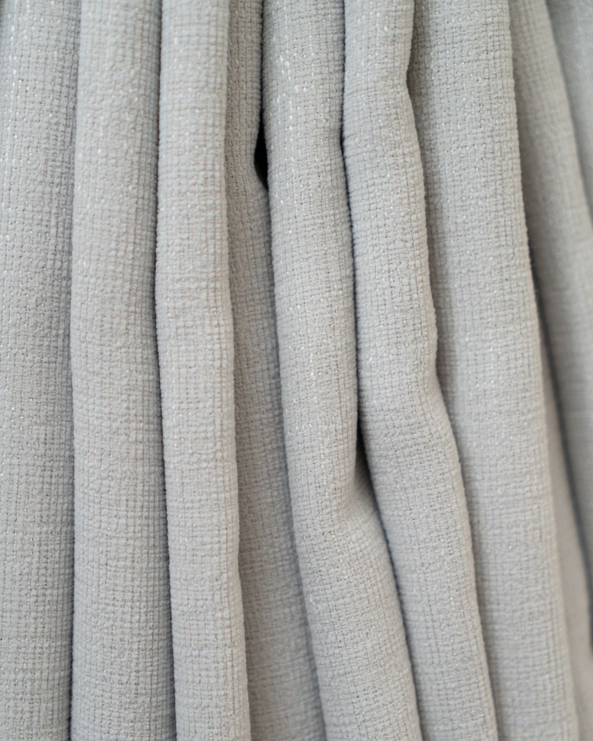 Mistline Light Grey Signature Weave Curtain