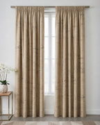 Mocha Statement Curtain