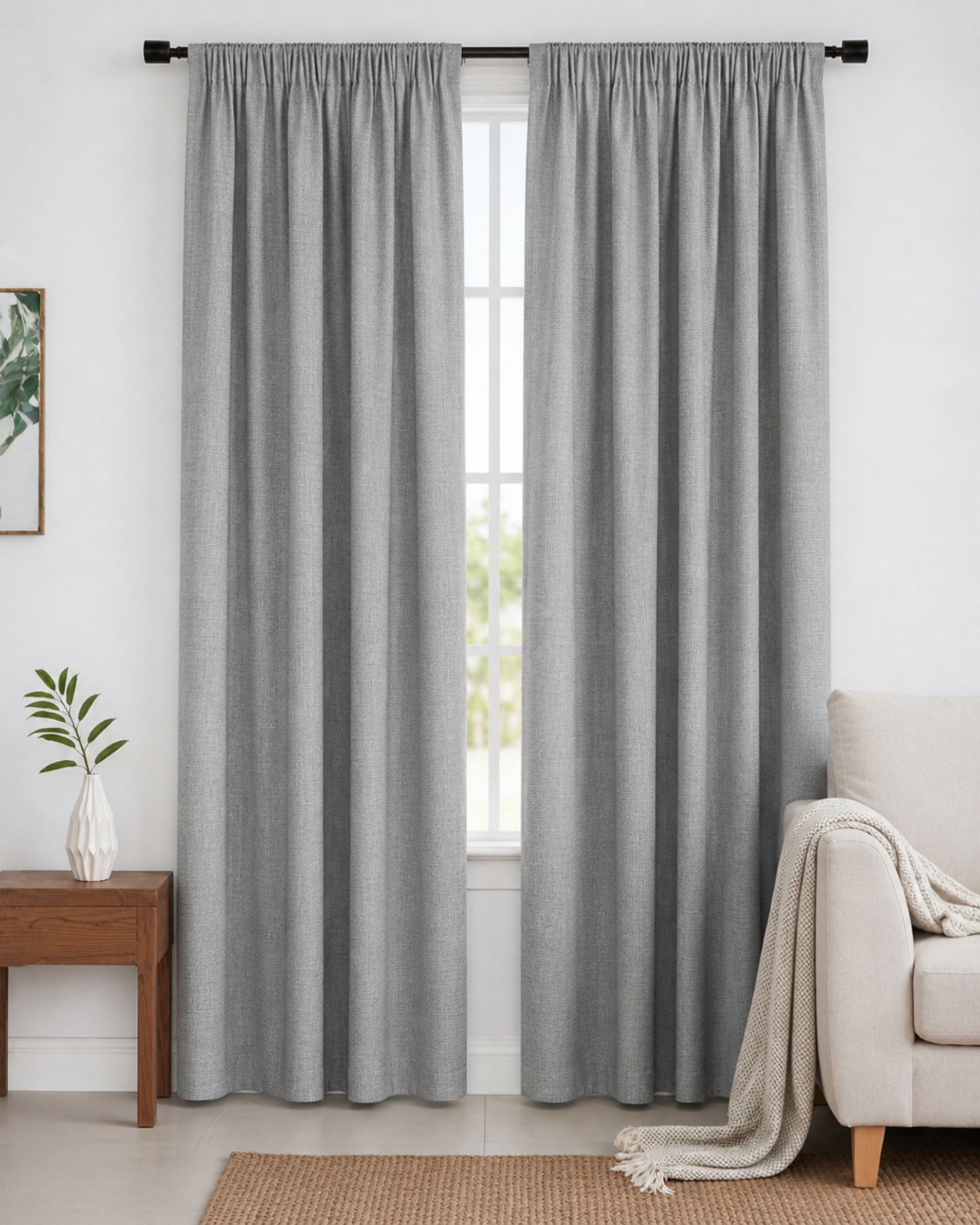 Pebble Linen Curtain