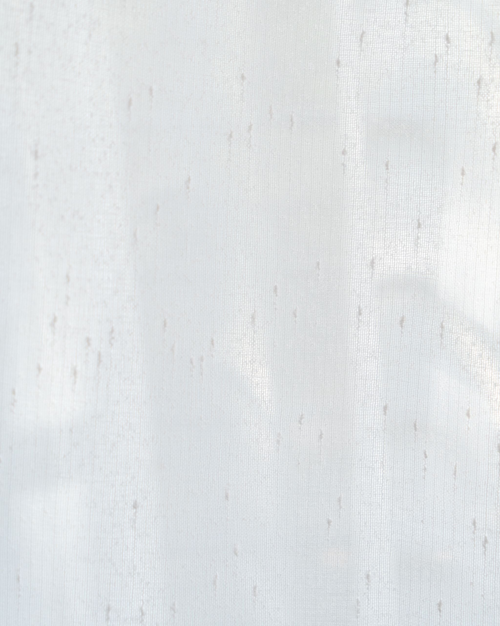 Pure White Fleck Sheer Curtain