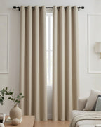 Sand Linen Curtain