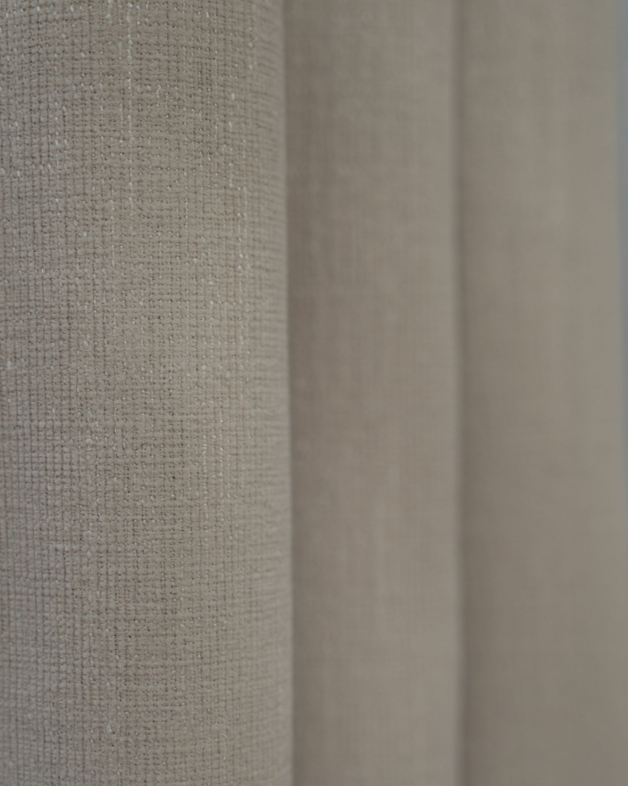 Silver-Thread Beige Signature Weave Curtain