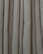 Silver-Thread Beige Signature Weave Curtain
