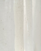 Soft Cream Fleck Sheer Curtain