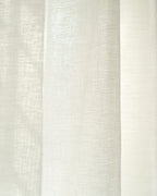 Soft Cream Loom Sheer Curtain