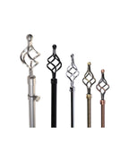 Double Extendable Curtain Rod Kit