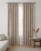 Champagne Velvet Curtain