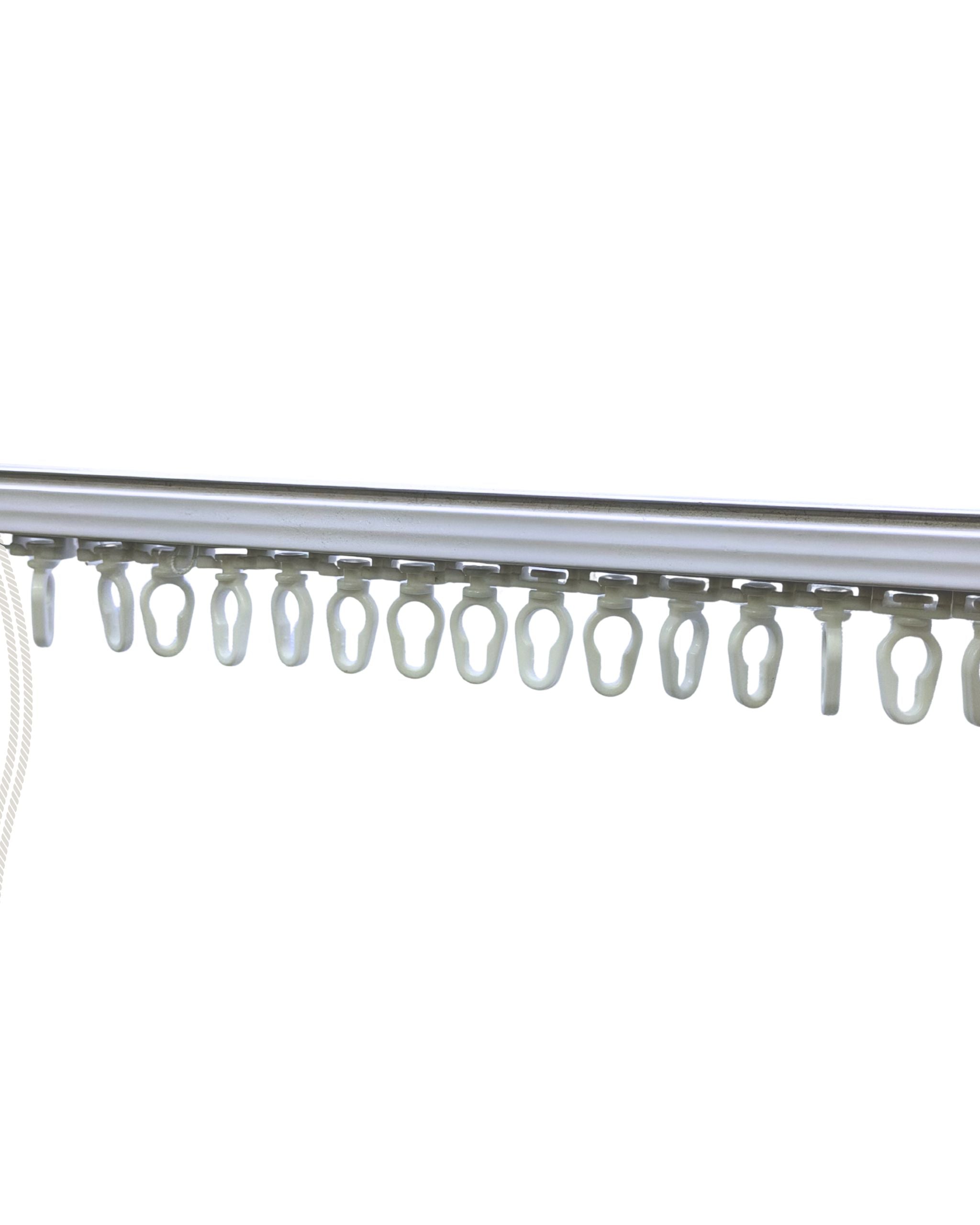 Single Track Wave Curtain Rail - Pulley